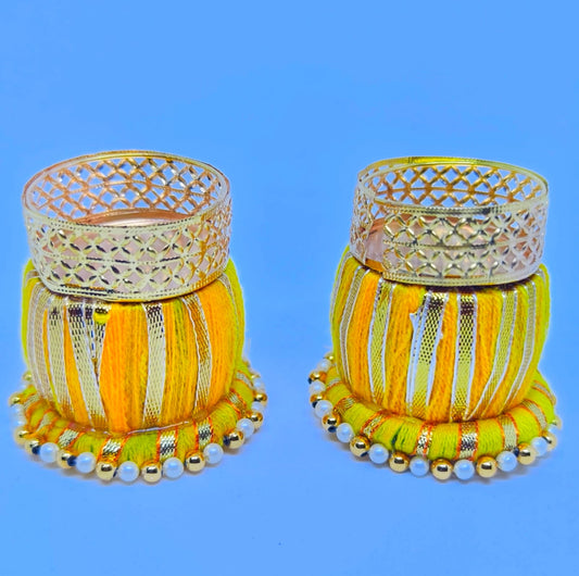 Diwali Tea-light Candle Holder Dholak Shaped Pack of 2