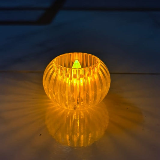 Electric Diya for Diwali, Christmas Celebration in Pack of 4 with 3 batteries/ Diya